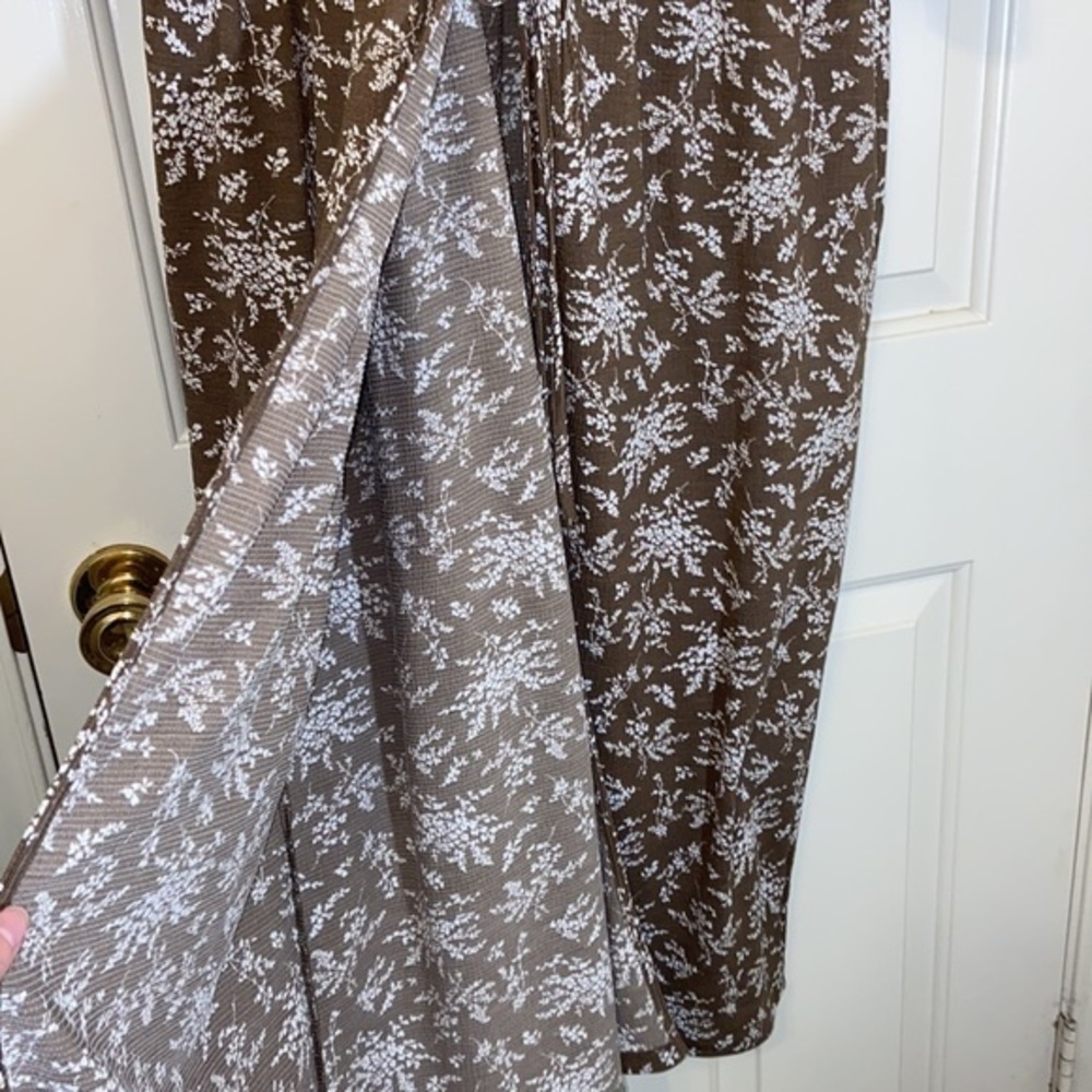 Chocol Raffin • Women’s 3/4 sleeve floral Robe • OSFM - Picture 8 of 11